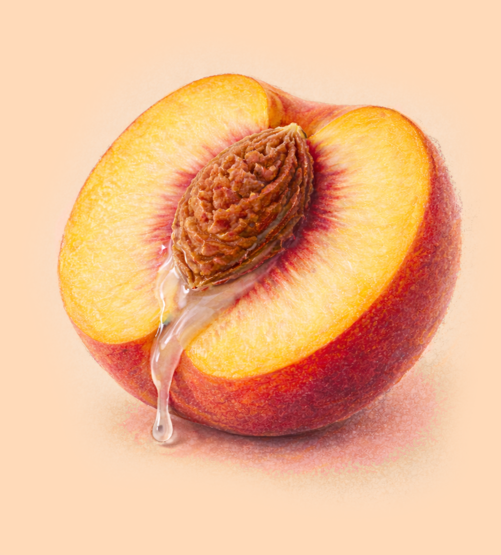 background peach